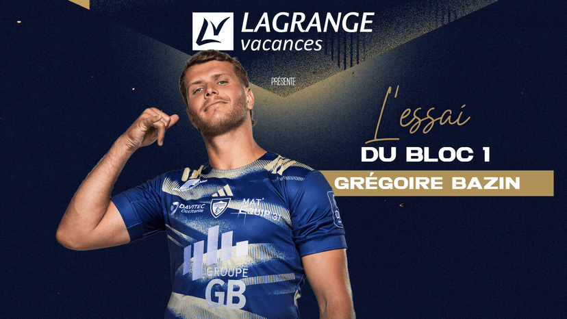 L'ESSAI DU BLOC 1 - Grégoire Bazin